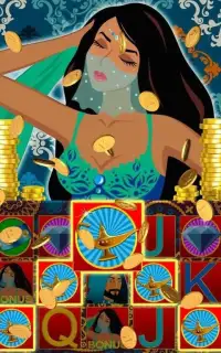 Slots Treasure of Persia - Arabian Beauty Jackpot Screen Shot 1