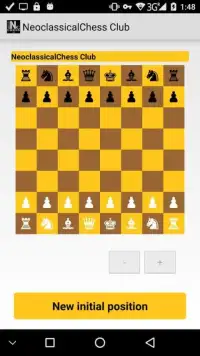 Neoclassical Chess: CLUB Screen Shot 1
