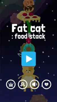Fat Cat : food stack Screen Shot 4