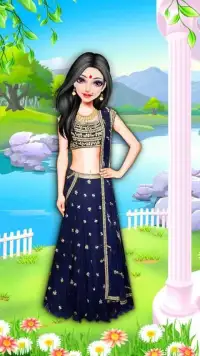 Indian dress up Sap salon Screen Shot 3