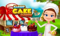 Makeup Cake Factory: Rainbow Cupcake Shop Cashier Screen Shot 4