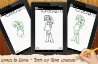 Learn to Draw Dolls and Ponies Equestrian World Screen Shot 6