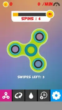 Colourful Fidget Spinner Screen Shot 3