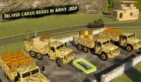 4x4 Внедорожный армия Пикап Грузовик Транспорт 3D Screen Shot 2
