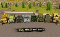 4x4 Внедорожный армия Пикап Грузовик Транспорт 3D Screen Shot 10