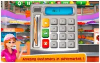 Supermarket Cash Manager : Kids Shopping Center Screen Shot 0