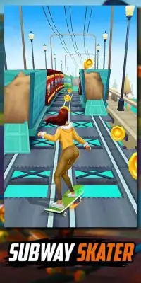 Subway Skater: Hover Race Screen Shot 0