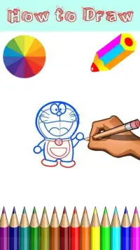 How to Draw Doraemon Screen Shot 2