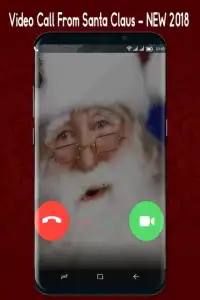 Video Call From Santa Claus - NEW 2018 Screen Shot 1
