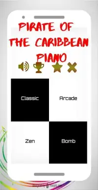 Piano Tiles For Pirates Of The Caribbean Screen Shot 1