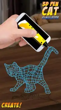 3D Pen Cat Simulator Screen Shot 4