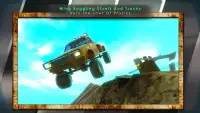 4x4 jeep offroad driving simulator - 3d game 2017 Screen Shot 7