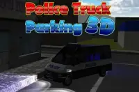 3D Police Truck Parking Game Screen Shot 3