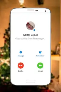 Call From Santa Claus - Santa Talking Phone Call Screen Shot 0