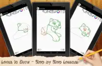 Learn to Draw Jungle Pets and Animal Jam Screen Shot 4