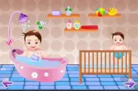 Newborn Twins Baby Games Screen Shot 2