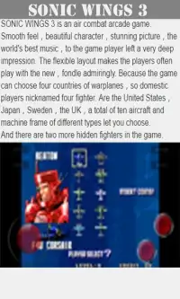 ★Game Tips(for SONIC WINGS 3/Aero Fighters 3) Screen Shot 3
