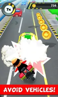 Police Motu Racing Game Screen Shot 1