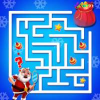 Christmas Maze Adventure for kids