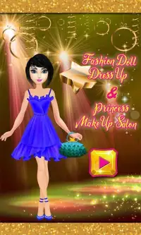 Fashion Doll Dress up & Princess Makeup Salon Screen Shot 0