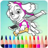 How To Color Paw Patrol HD