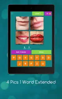 4 Pics 1 Word Extended Screen Shot 0