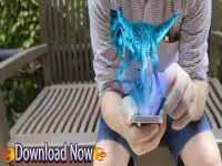 AR Hologram Dino Simulator Screen Shot 0