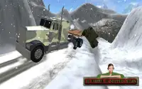 4x4 Army Truck Mountain Drive 3D Screen Shot 0