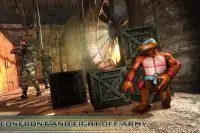 Turtle Hero Prison Escape 2018 : Zombie Ninja War Screen Shot 4