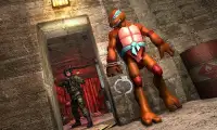 Turtle Hero Prison Escape 2018 : Zombie Ninja War Screen Shot 13