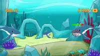 Blue Whale Shooting Game Screen Shot 2