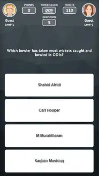 TriviaStars - Cricket Screen Shot 1