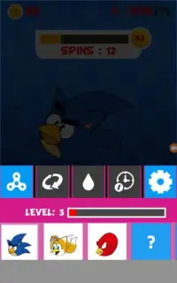 Angry Sonic Fidget Spinner Screen Shot 1