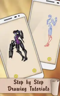 Draw Overwatch Characters Screen Shot 3