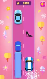 Girls Race * Endless car racing game Screen Shot 2