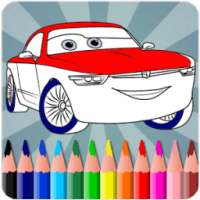 How To Color mcqueen cars game ( coloring game )
