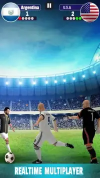 Clash real football Russian Go - Univers Cup 2018 Screen Shot 0