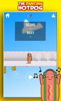 Dancing HotDog - Challenge Screen Shot 2