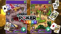 Video Poker Quest - 5 Card Draw - Fairy Kingdom Screen Shot 0