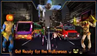 Halloween Party Bus Driver 3D Screen Shot 4