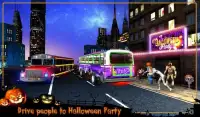 Halloween Party Bus Driver 3D Screen Shot 1