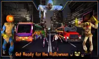 Halloween Party Bus Driver 3D Screen Shot 14