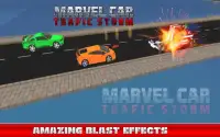 Marvel Car Traffic Storm Screen Shot 1