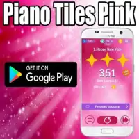 Pink Piano Tiles 3 Screen Shot 2