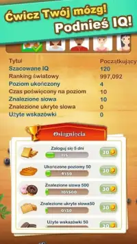 ⛳ Układanka Słowna ⛳-- Konkurs IQ, #1 po polsku! Screen Shot 5
