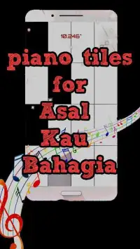 Asal Kau Bahagia piano tiles Screen Shot 2