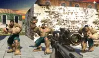 FPS Rope hero VS Incredible monster city battle Screen Shot 2