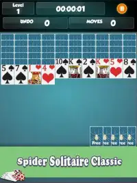 Spider Solitaire - Card Games Screen Shot 0