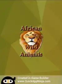 African Wild Animals Screen Shot 2