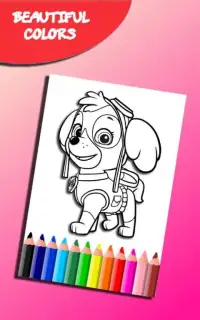 How to color paw patrol -coloring game- Screen Shot 2